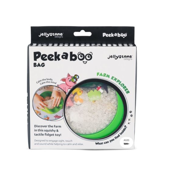 Peekaboo Sensory Bag - Farm - Jellystone