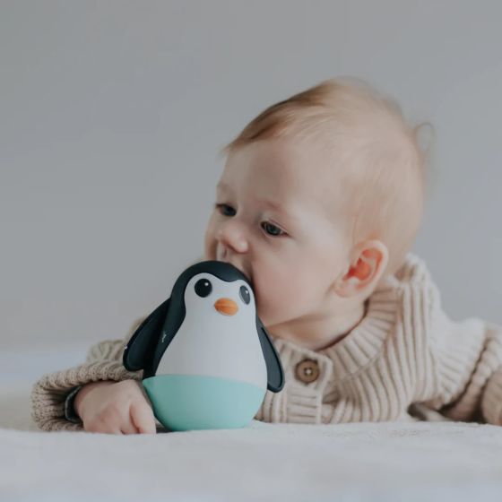 Penguin Wobble - Soft Blue - Jellystone