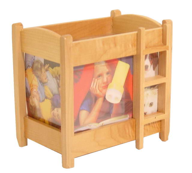 Photo Frame Wood Bunk15x16x11cm