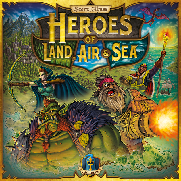 Heroes of Land, Air & Sea - Board Game