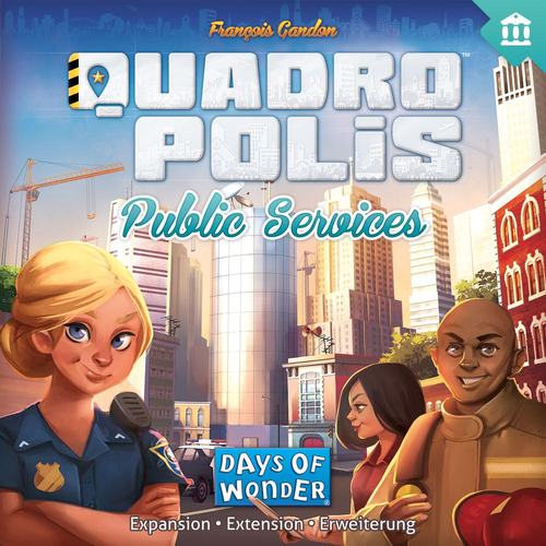 Quadropolis: Public Services Board Game