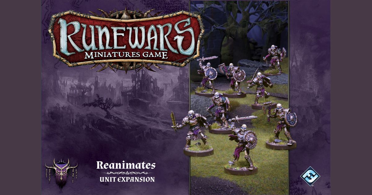 Runewars Miniatures Game: Reanimates  - Unit Expansion
