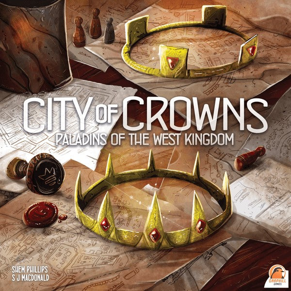 Paladins of the Western Kingdom - City of Crowns - Game Expansion