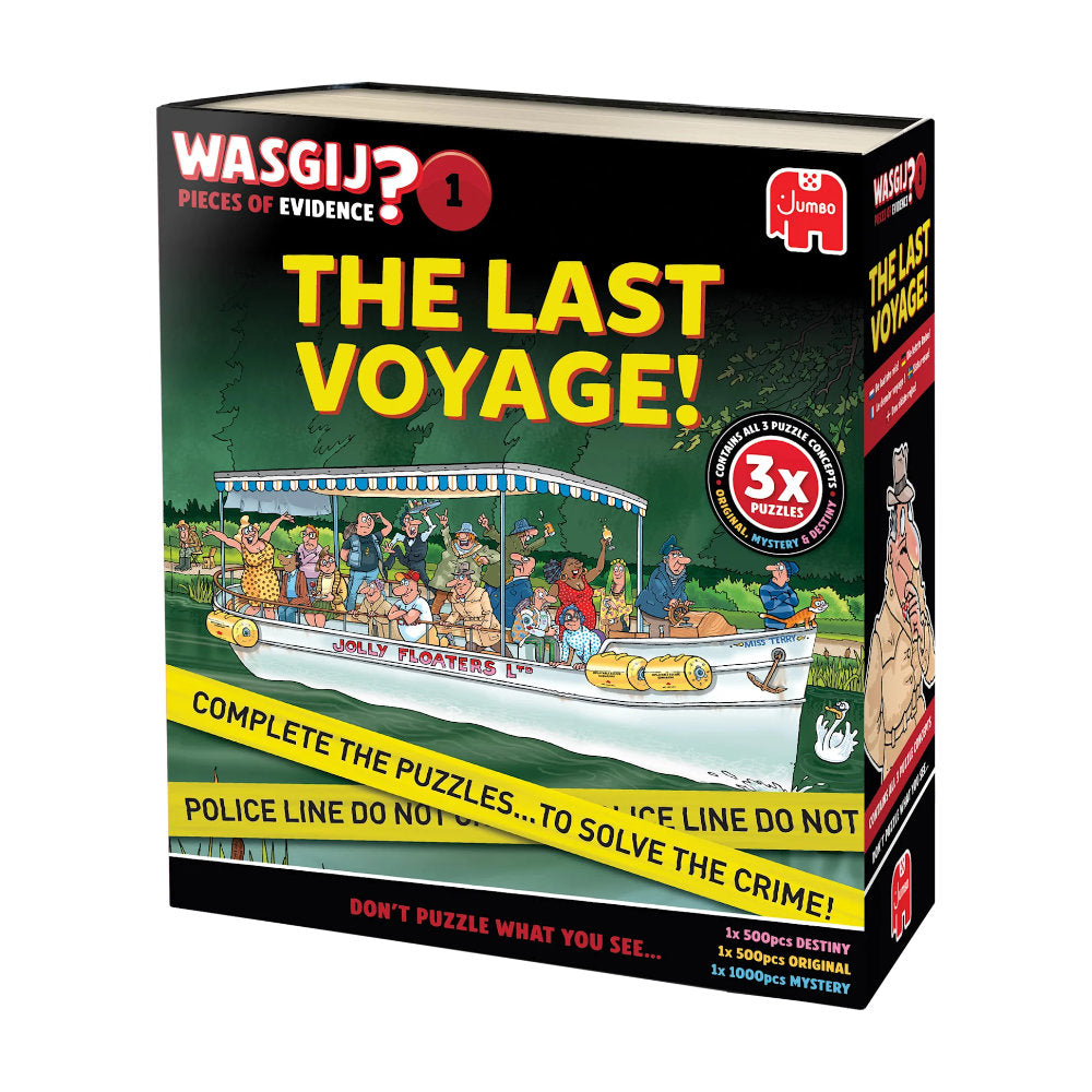 Wasgij? Pieces of Evidence #1 the Last Voyage! Jigsaw Puzzle