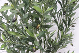 Real Touch Olive Tree Artificial Plant in Black Pot