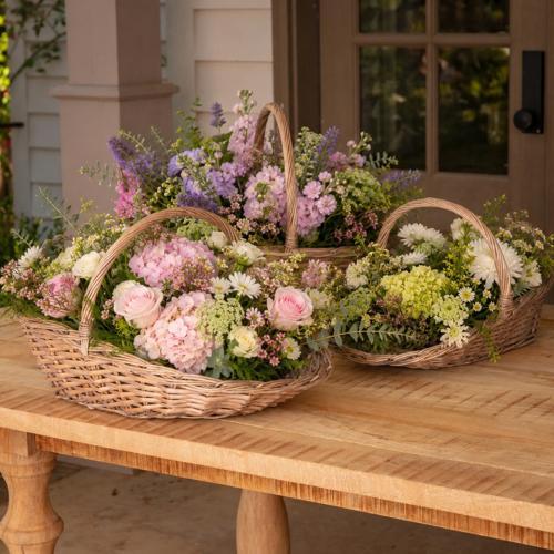 Flower Picking Basket Set of 3
