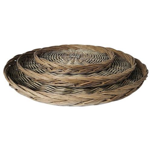 Woven Rotunda Basket Set of 3