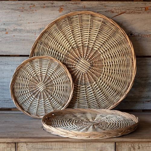 Woven Rotunda Basket Set of 3