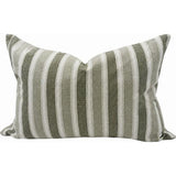 Striped Green Cushion Cover - Snugg & Co 400x600