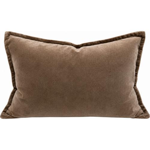Velvet Beige Cushion Cover - Snugg & Co 400x600