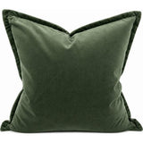 Velvet Green Cushion Cover - Snugg & Co 550x550