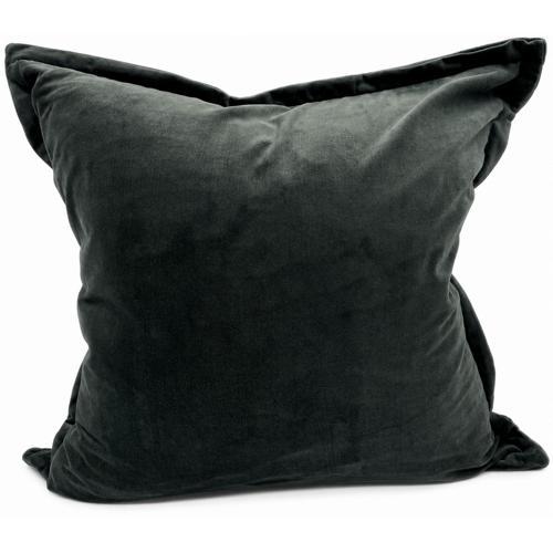 Velvet Military Green Cushion Cover - Snugg & Co 550x550