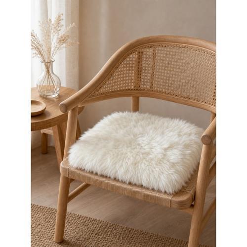 Wool Seat Pad - Snugg & Co Kaikoura NZ - Ivory 340x340