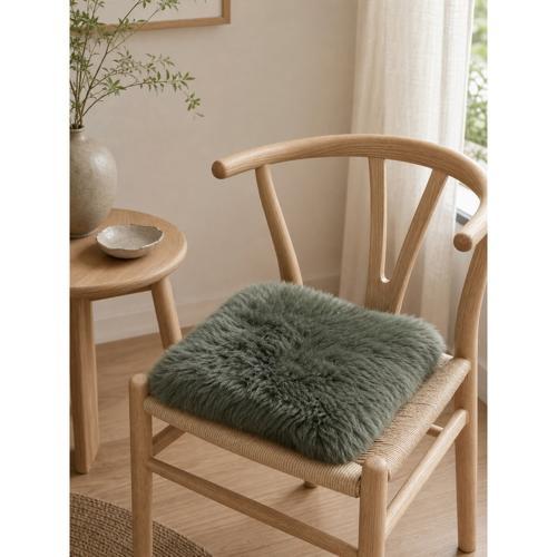 Wool Seat Pad - Snugg & Co Kaikoura NZ - Thyme 340x340