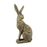 Gold Resin Rabbit Sculpture 950x70x210