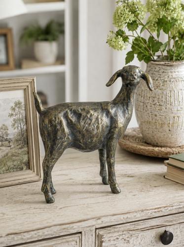 Bronze-Style Sheep Sculpture 235x80x230