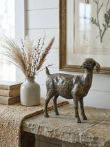 Bronze-Style Sheep Sculpture 235x80x230
