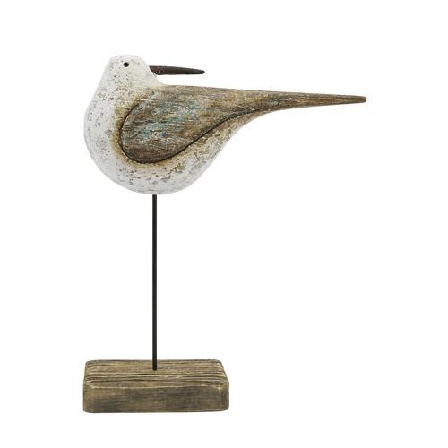 Wooden Seagull Coastal Ornament 235x80x565