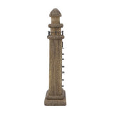 Wooden Lighthouse Coastal Ornament 160x70x310