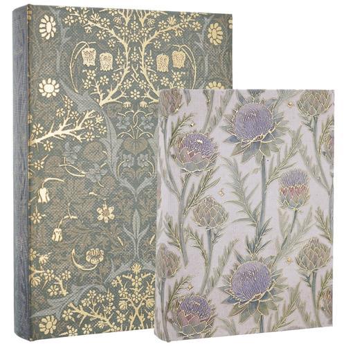 Decorative Book Storage Box Set of 2 - SE3120