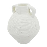 White Terracotta Decorative Urn 205x205x250