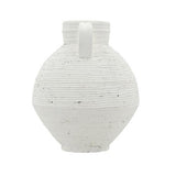 White Terracotta Decorative Urn 205x205x250