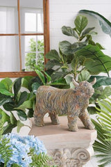 Highland Cow Decorative Figurine 405x160x310