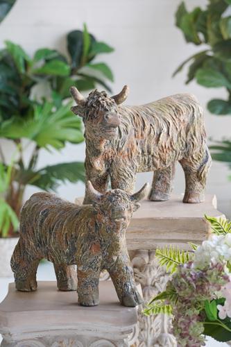 Highland Cow Decorative Figurine 405x160x310
