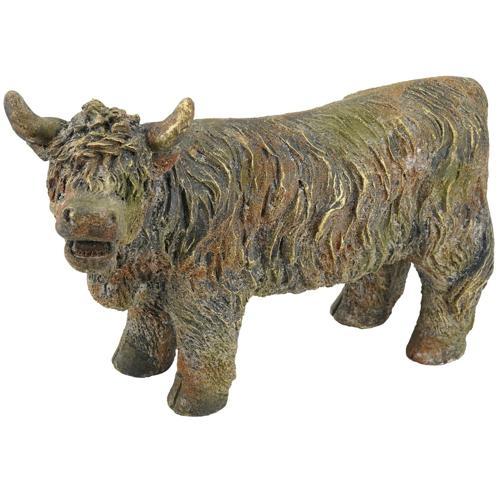 Highland Cow Decorative Figurine 510x235x360
