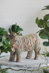 Highland Cow Decorative Figurine 510x235x360