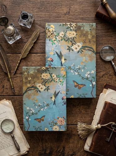 Decorative Book Storage Box Set of 2 - SE3135