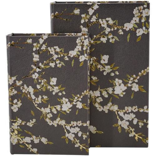 Decorative Book Storage Box Set of 2 - SE3139