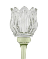 Tulip Glass Candle Holder Set of 3 - SE3153