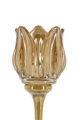 Tulip Glass Candle Holder Set of 3 - SE3154