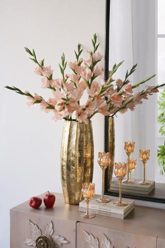 Tulip Glass Candle Holder Set of 3 - SE3154
