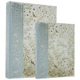Decorative Book Storage Box Set of 2 - SE3155
