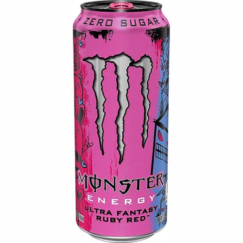 Monster Ultra Fantasy Ruby Red 500ml - (Pack of 24)