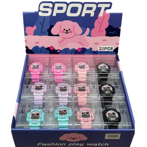 Wrist Watch Pink - (Pack of 12)