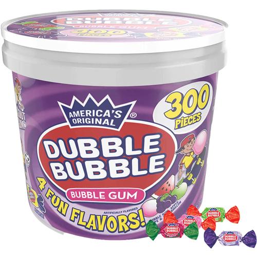 Dubble Bubble Assorted Bucket 300pcs