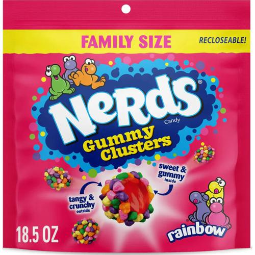 Nerds Gummy Clusters Rainbow 18.5oz - (Pack of 5)