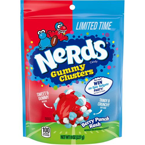 Nerds Clusters Berry Punch 8oz - (Pack of 6)