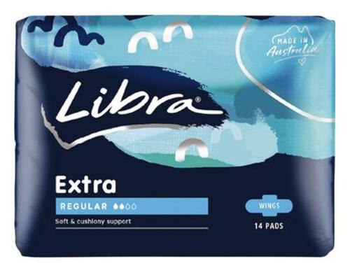 Libra Wings Extra Regular 14s - (Pack of 6)