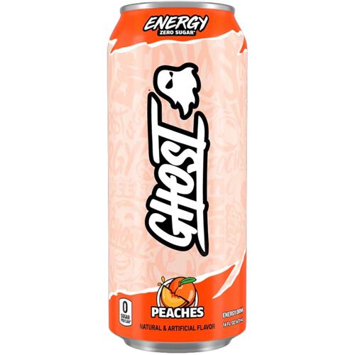 Ghost Energy Peach 500ml - (Pack of 12)