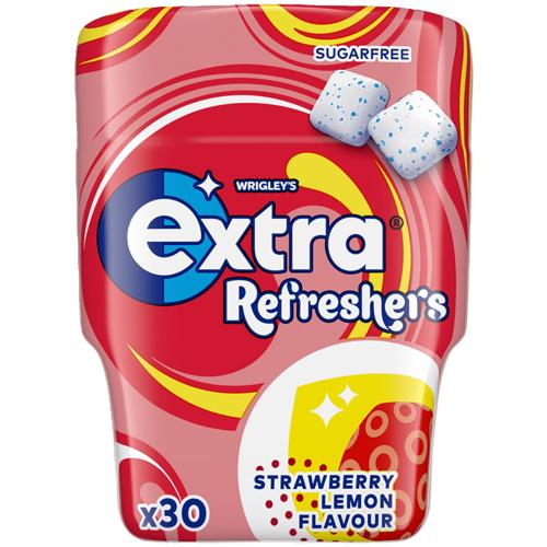 Extra Refreshers Bottle Strawberry Lemon 30pc - (Pack of 6)