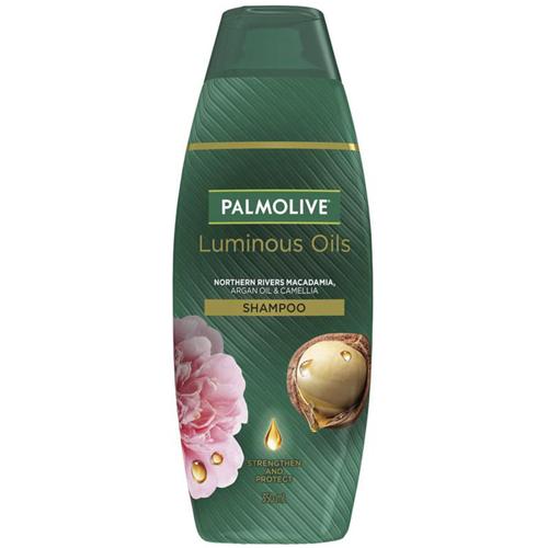 Palmolive Shampoo Luminous Macadamia & Camellia 350ml - (Pack of 4)