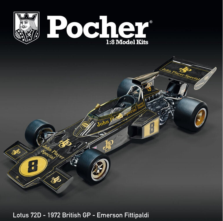 Diecast Kitset - 1/ 8 Kit: F1 Lotus 72