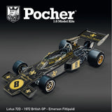 Diecast Kitset - 1/ 8 Kit: F1 Lotus 72