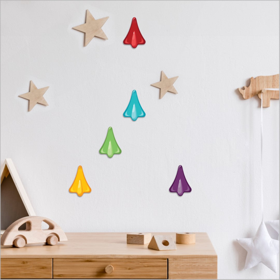 Wall Art - Pop Out Jet Planes Set