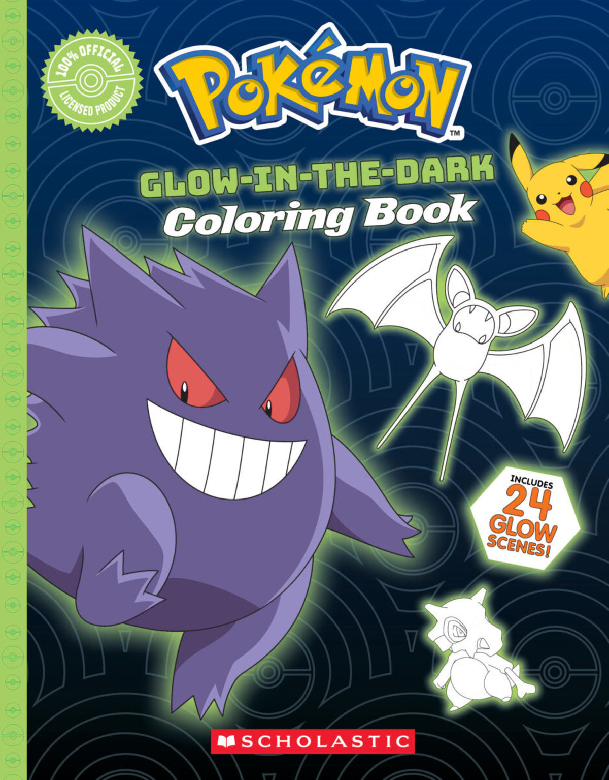 Pokémon: Glow-in-the-Dark Coloring Book
