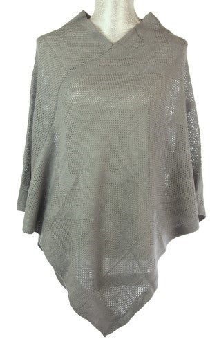 Valerie Sheer Poncho GREY